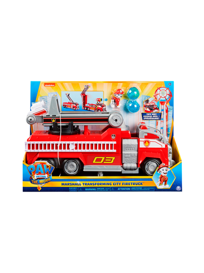 Paw patrol transforming firetruck