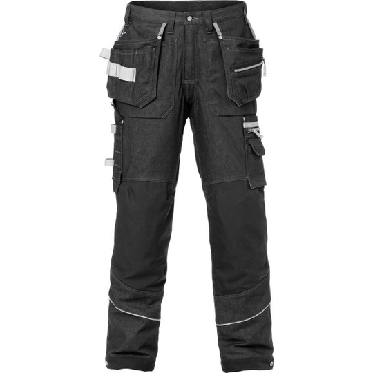 Fristads 2131 DCS Työhousut sininen, 4-suuntainen joustomateriaali C156