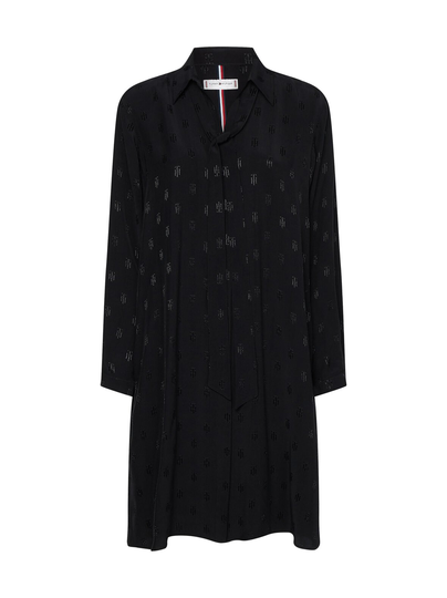 Jacquard tie shift -mekko