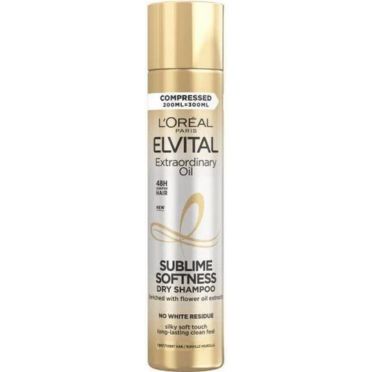 L'Oréal - Elvital Extraordinary Oil Sublime Softness Dry Shampoo 200 ml