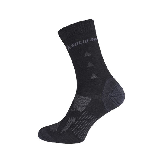Solid Gear Ultra Thin Wool Sukat musta 35-38