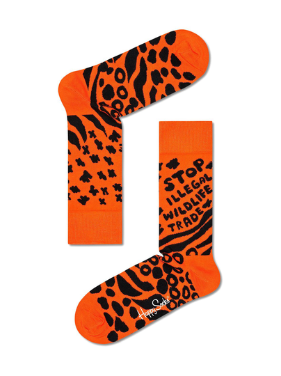 Happy socks stop wildlife trade -sukat