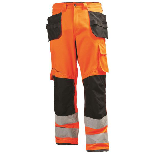 Helly Hansen Workwear Alna 77413-269 Työhousut huomioväri, oranssi/harmaa C44