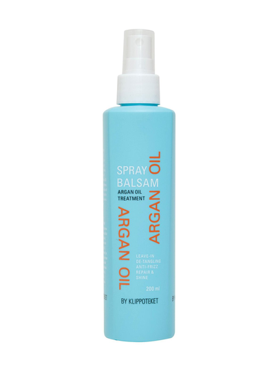 Argan oil spray -hiuksiin jätettävä hoitoaine 200 ml