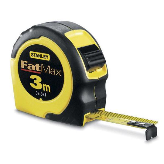 STANLEY FatMax Mini Mittanauha 16 mm, 3 metriä