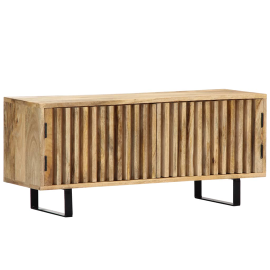 vidaXL TV-taso 90x30x40 cm täysmangopuu