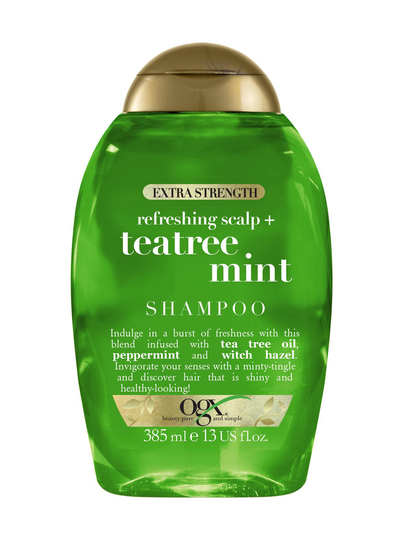 Ogx teatree x-str shampoo -shampoo 385 ml
