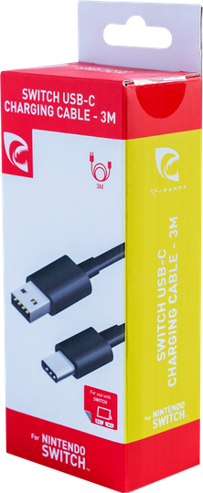 Piranha Switch USB-C Charging Cable 3M