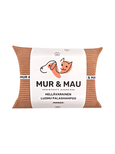 Mur & mau hellävarainen luomu palashampoo mango 110g