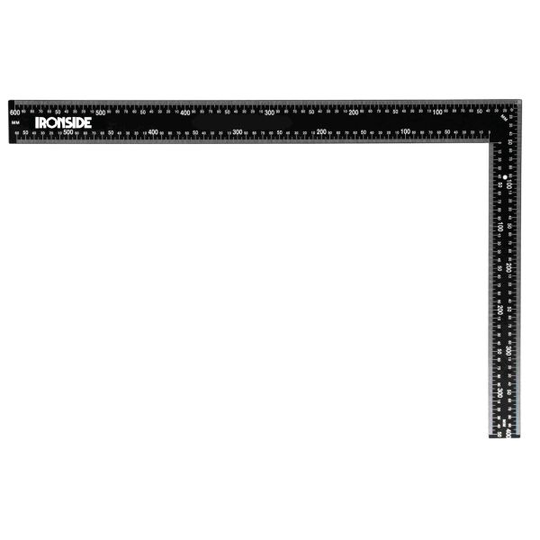 Ironside 102549 Teräskulma musta 60 cm