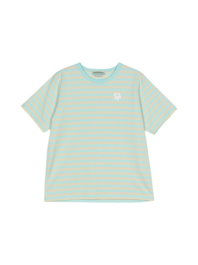 Tasaraita relaxed shortsleeve -paita