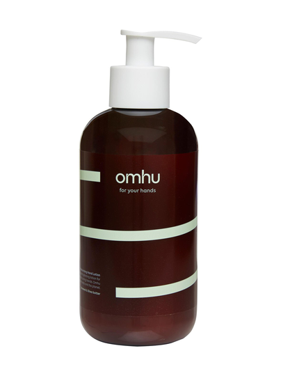 Omhu moisturizing seaweed -käsivoide pumppupullossa 300 ml