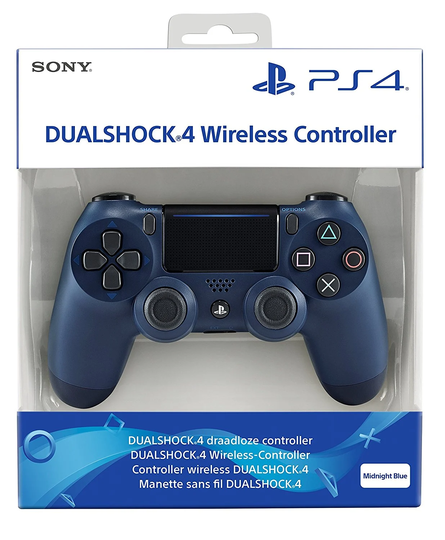 Sony PlayStation DualShock 4 Controller Midnight Blue V2