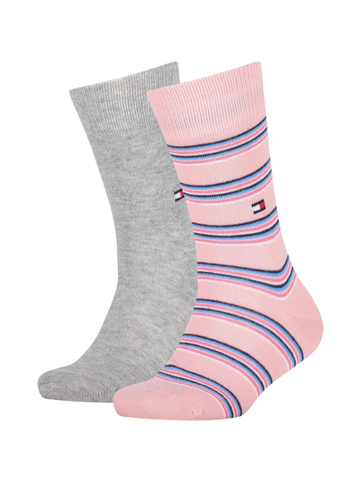 Kids multicolor stripe -sukat 2-pack