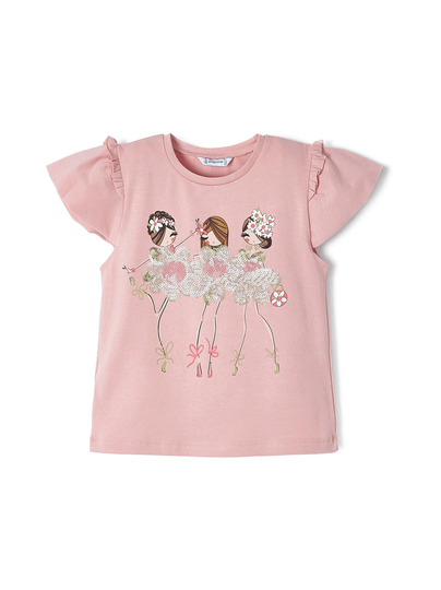 Doll flowers t-paita