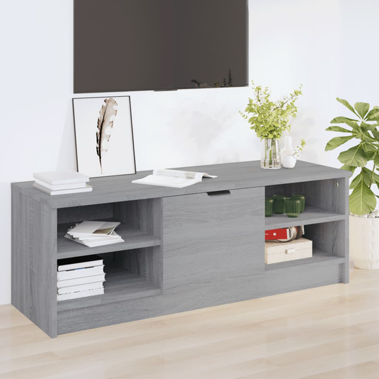 vidaXL TV-taso harmaa Sonoma 102x35,5x36,5 cm tekninen puu