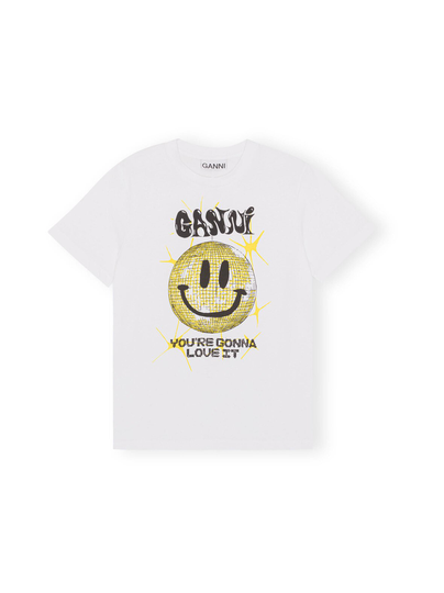 Basic jersey smiley relaxed -paita