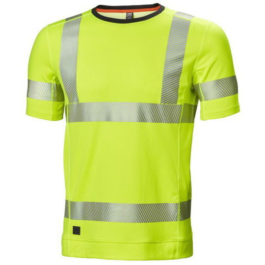 Helly Hansen Workwear Lifa Active T-paita huomiotakki, keltainen S