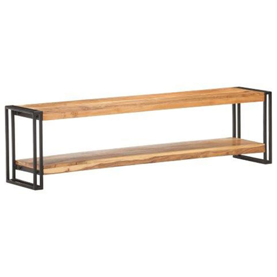 vidaXL TV-taso 150x30x40 cm täysi akaasiapuu