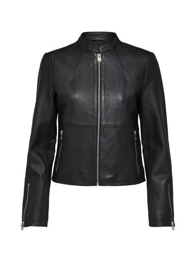 Slfibi leather jacket -nahkatakki