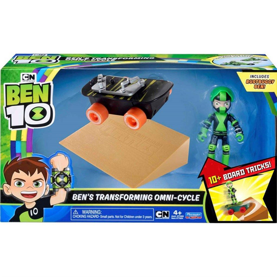 BEN 10 - Rustbuggy Ben with Skateboard (914-77405)