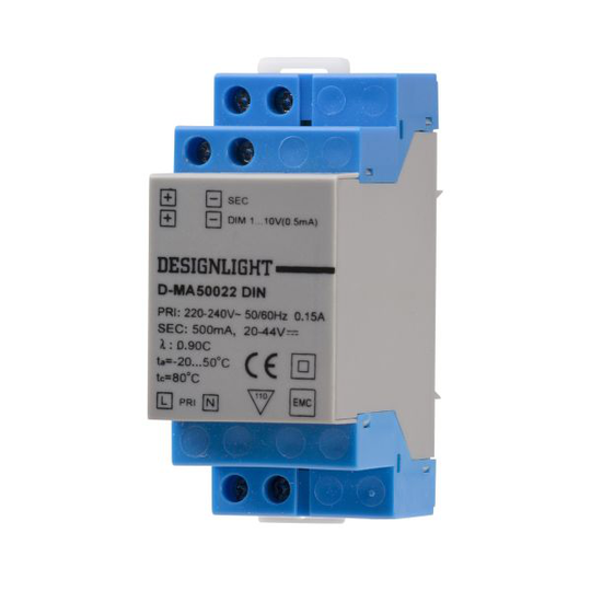 Designlight D-MA350 -10DIN Ohjain 350 mA, 4–10 W