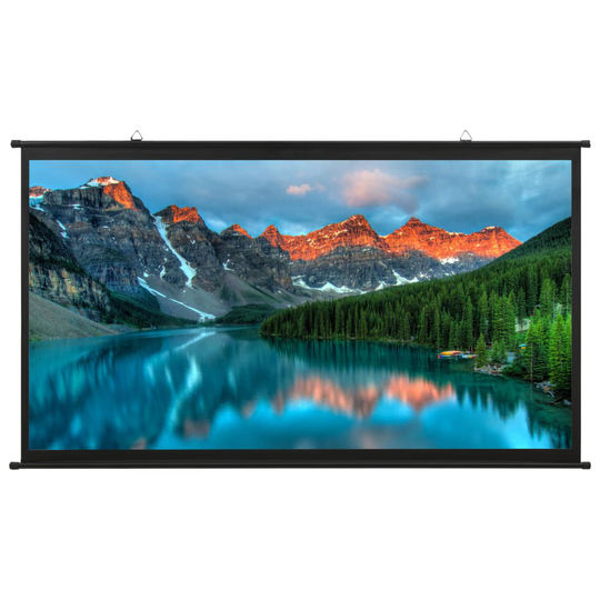 vidaXL Valkokangas 100" 16:9