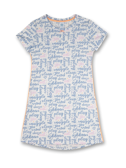 Text print -yöpaita