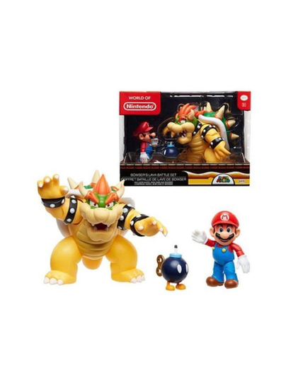 Nintendo mario vs. browser diorama set