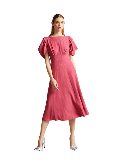 Tulipi panelled midi tea -mekko
