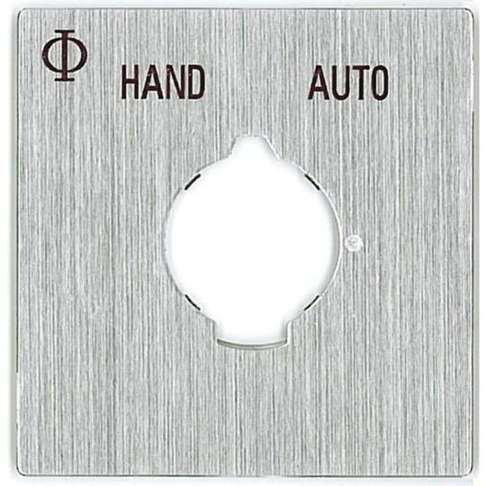 Kraus & Naimer S0 F288/A10 -PNL Kyltti vaihtokytkimeen HAND-AUTO