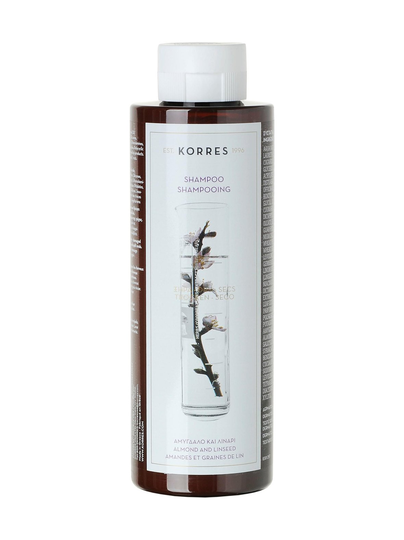 Almond & linseed -shampoo kuiville ja vahingoittuneille hiuksille 250 ml