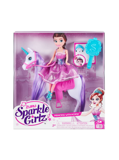 Princess doll with royal horse