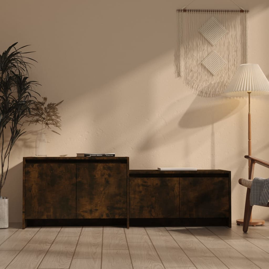 vidaXL TV-taso savutammi 146,5x35x50 cm lastulevy
