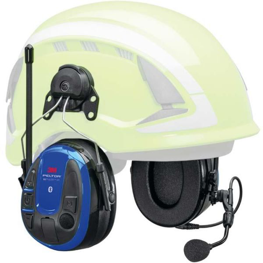 3M Peltor WS Alert XPI Kuulonsuojain Bluetooth, mobiilisovellus, kypäräkiinnitys