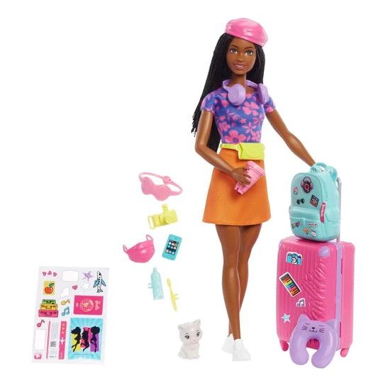 Barbie - Lift in the City Doll and Accessories (HGX55)