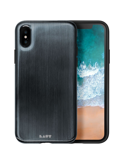 Huex metallics iphone x -suojakuori - noir