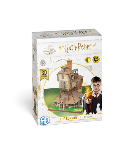 Harry potter the burrow 3d palapeli