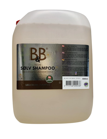 B&B - Organic shampoo with colloidal silver for dogs 5000ml - (9059)